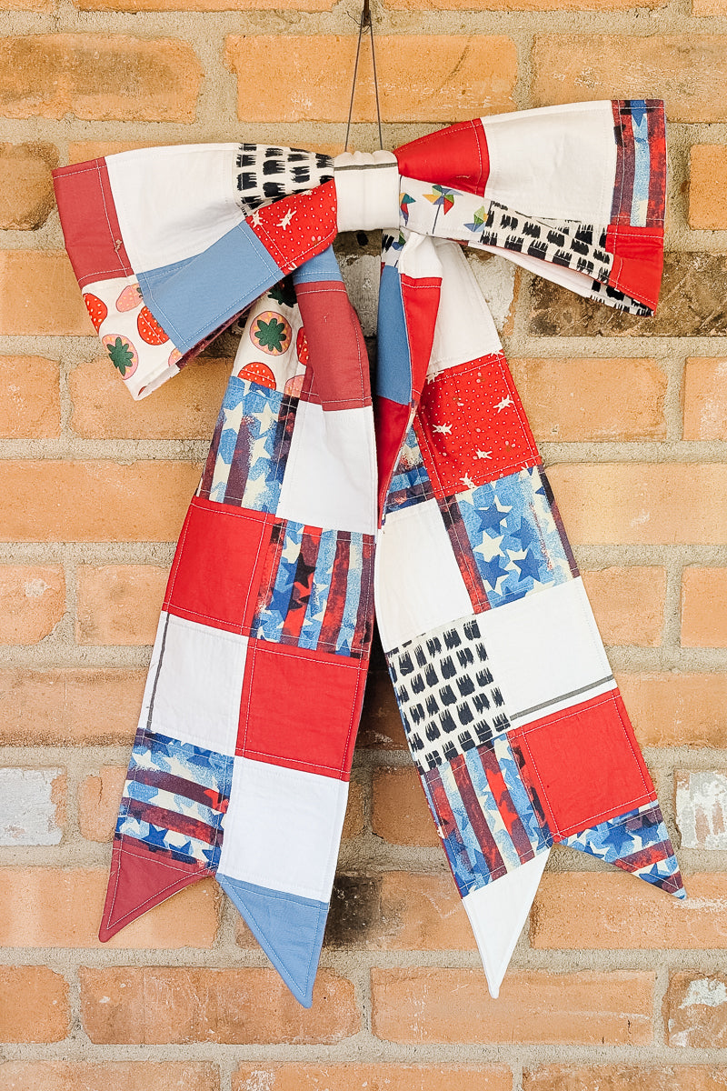 The Statement Bow: A Quilted Bow Sewing Pattern