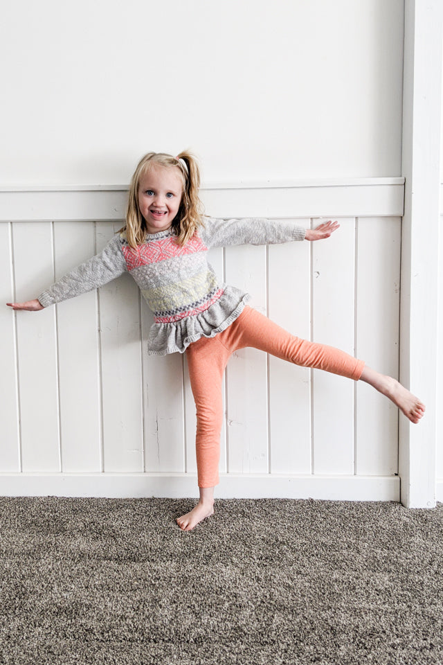 Upcycled T-Shirt Leggings and Shorts PDF Sewing Pattern