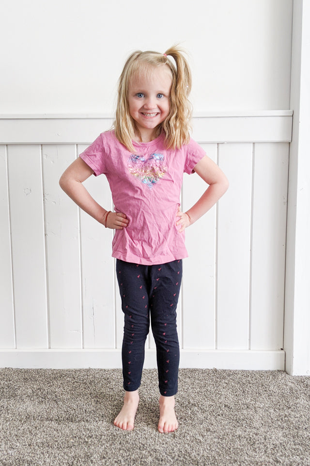 Upcycled T-Shirt Leggings and Shorts PDF Sewing Pattern