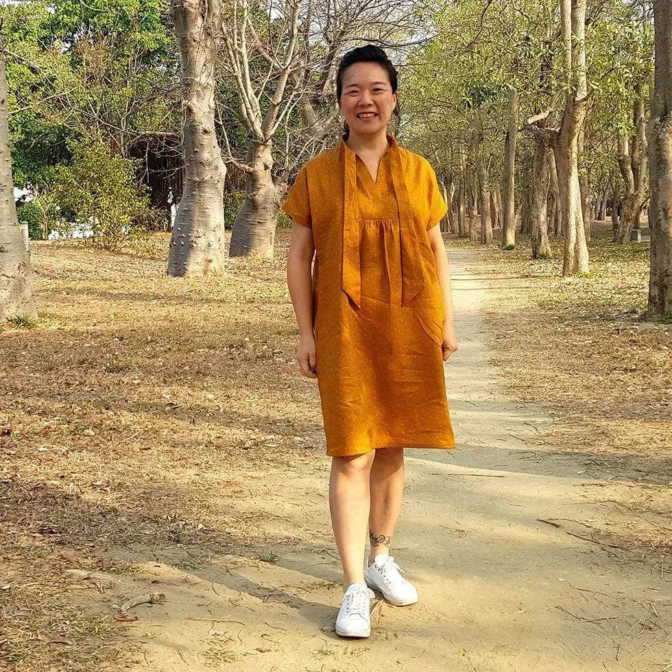 Aurora Robe Pattern Aurora Dress Sewing Pattern – THE PATTERN PRESS