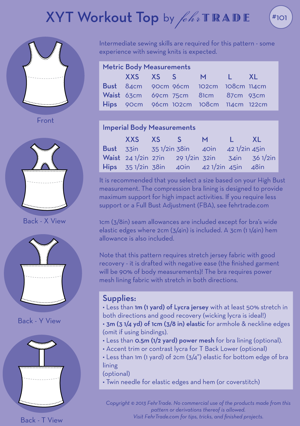 XYT Workout Top