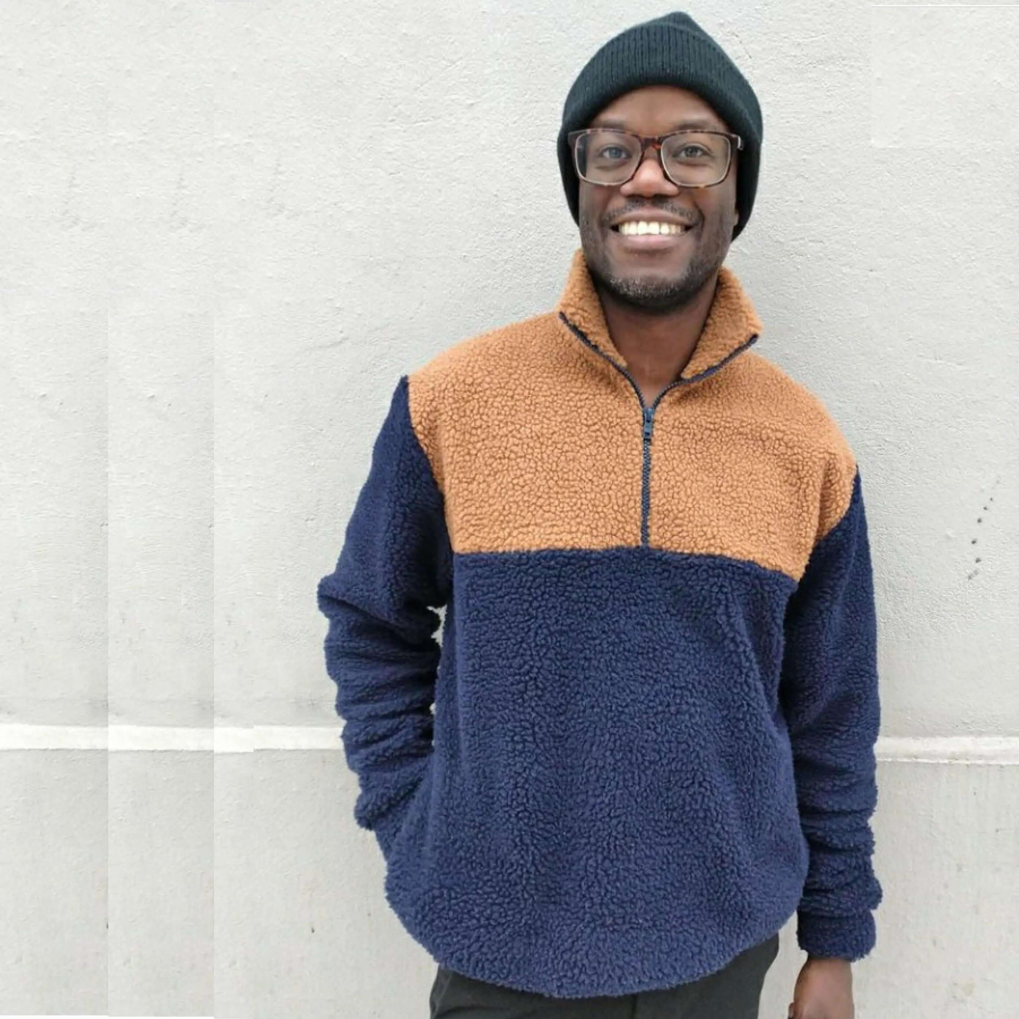 Zip Up Sweater sewing pattern Wardrobe By Me